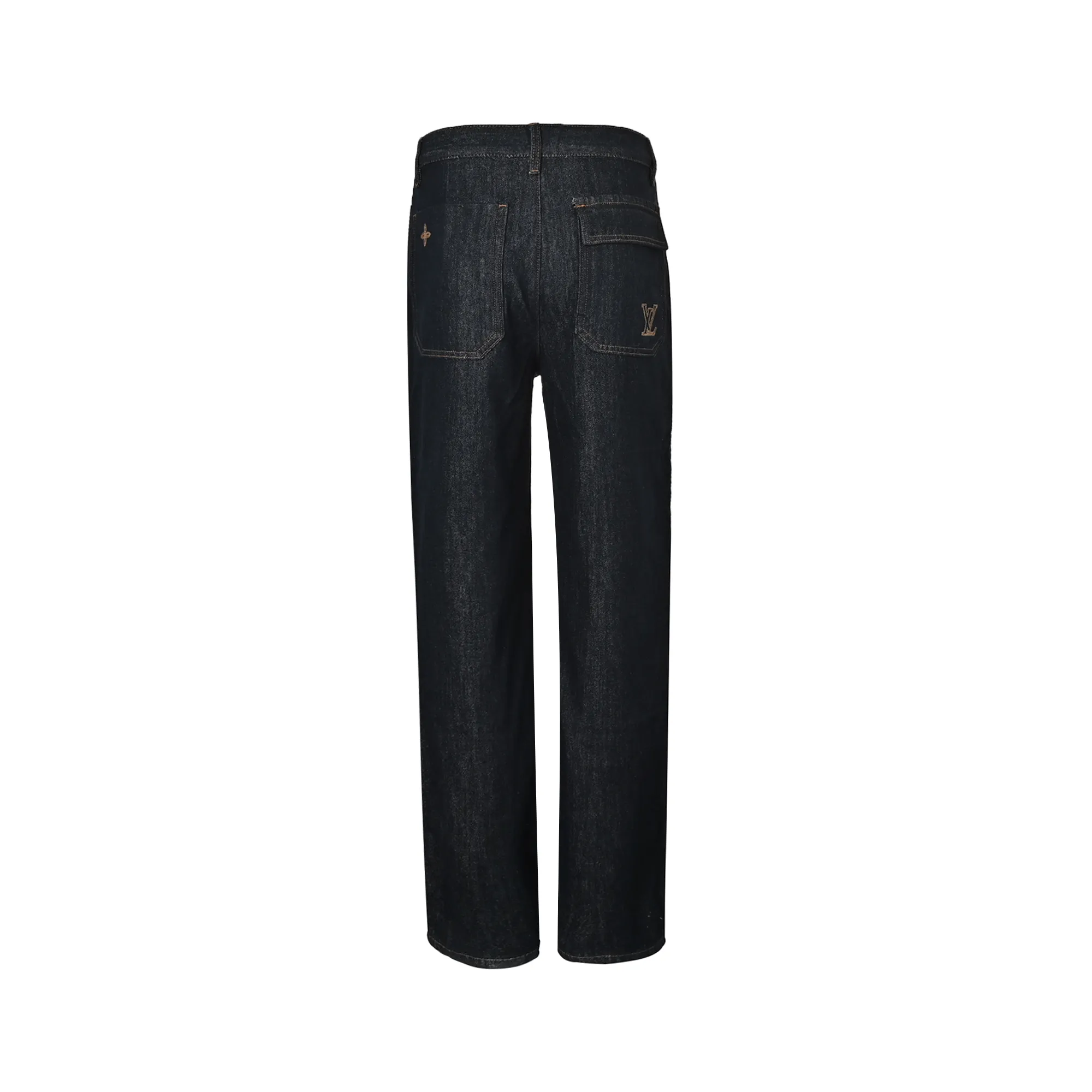 Louis Vuitton/Louis Vuitton embroidered logo jeans